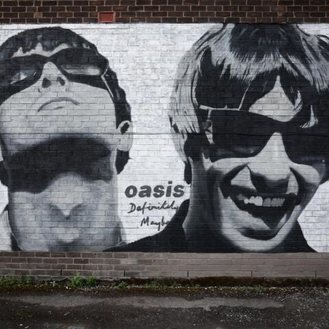 Mural de Oasis en Manchester